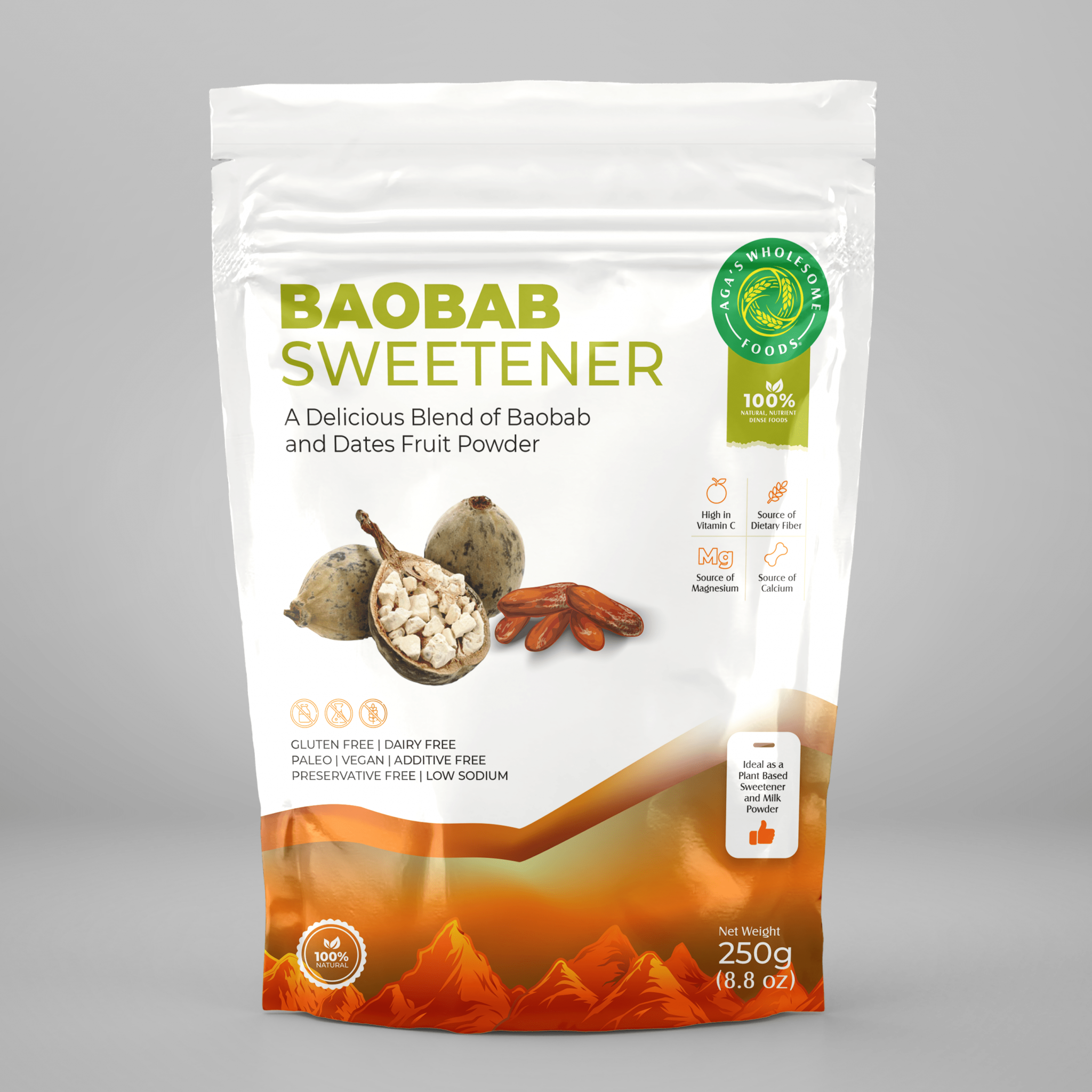 Agas Wholesome Baobab sweetener
