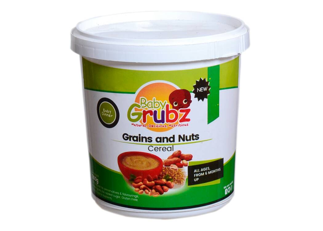 Babygrubz Grains & Nuts Fruity Cereal