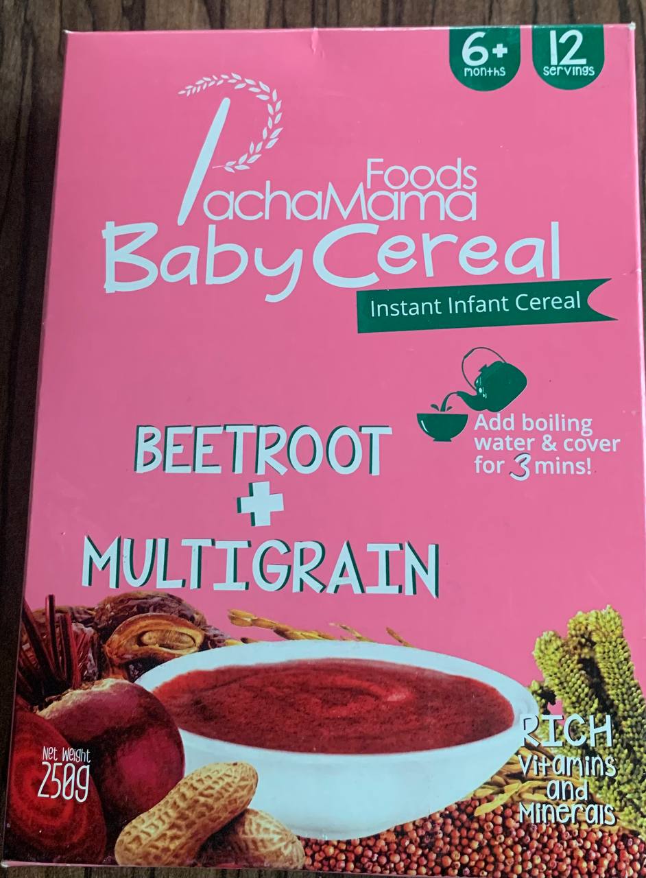 Pachamama Beetroot + Multigrain Instant Cereal - (int)