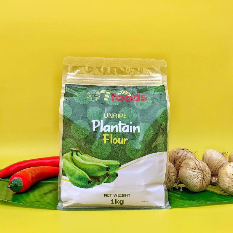 07foods Unripe plaintain flour