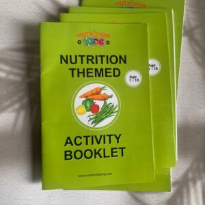 Nutrition Activity booklet for children (1-10yr)