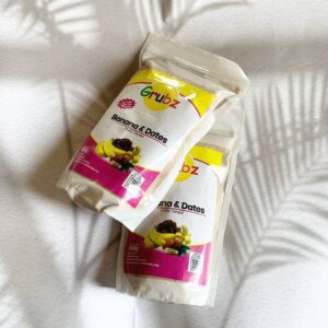 BabyGrubz Banana and Dates Cereal