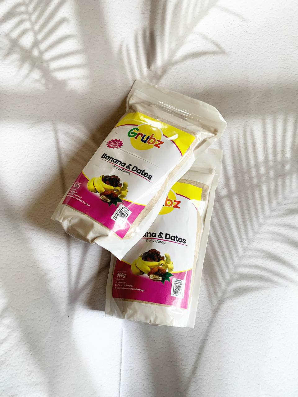 BabyGrubz Banana and Dates Cereal