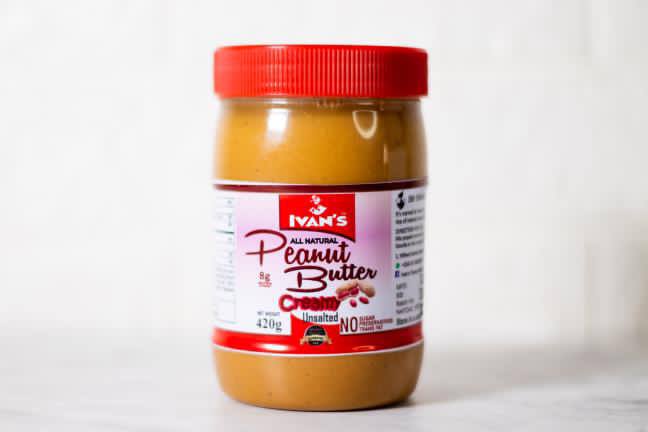 Ivan’s creamy peanut butter