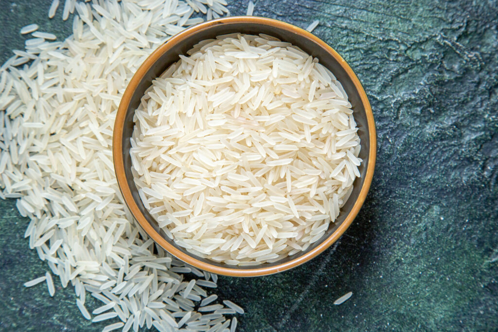 photo of rice in a bowl
